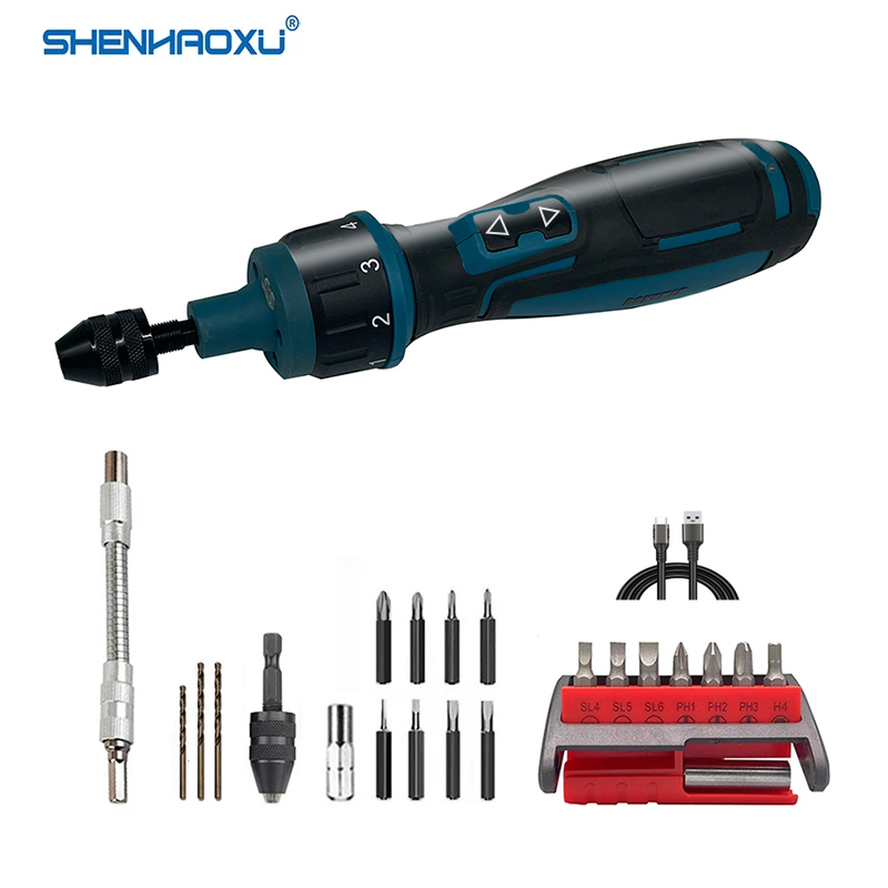 Electric Screwdriver Rechargeable Usb - Rechargeable Cordless Electric Screwdriver Mini Drill