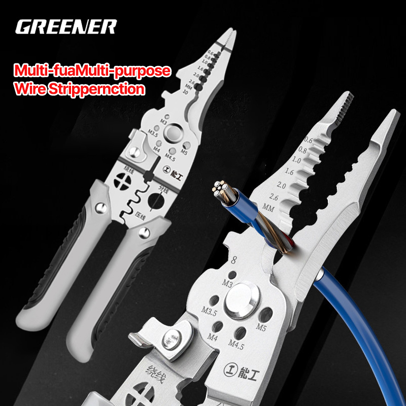 GREENER Self Adjusting Wire St - Automatic Wire Stripper Cutter ulasan dan harga