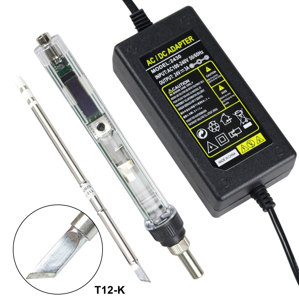 T12 Electric Soldering Iron Ki - Digital Soldering Station T12 ulasan dan harga