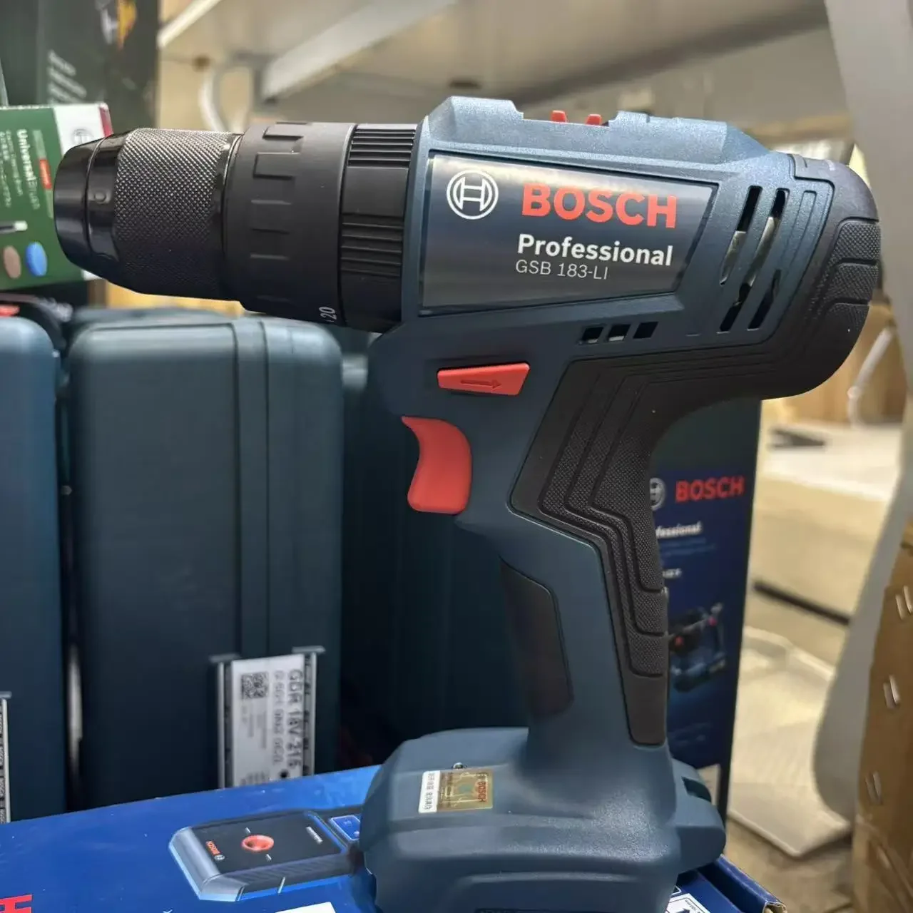 Bosch GSB 183-LI 18V Brushless - Brushless Cordless Electric Drill 18V ulasan dan harga