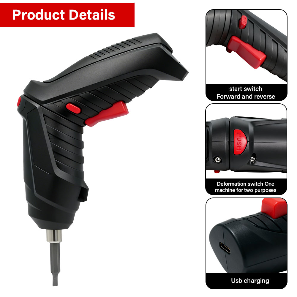 Multifunctional 3.6V Rechargea - Electric Screwdriver Rechargeable Usb ulasan dan harga