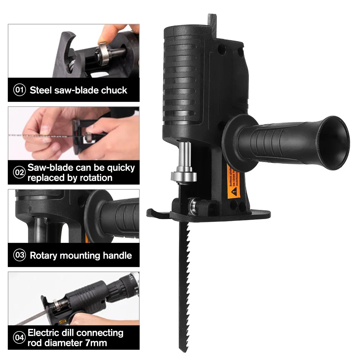 Portable Reciprocating Saw Ada - Reciprocating Saw Attachment Drill ulasan dan harga