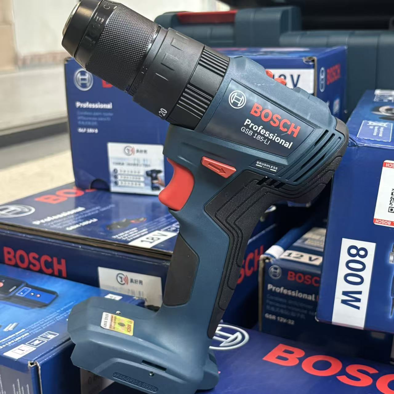 Bosch GSB 185-LI 18V Brushless - Brushless Cordless Electric Drill 18V ulasan dan harga
