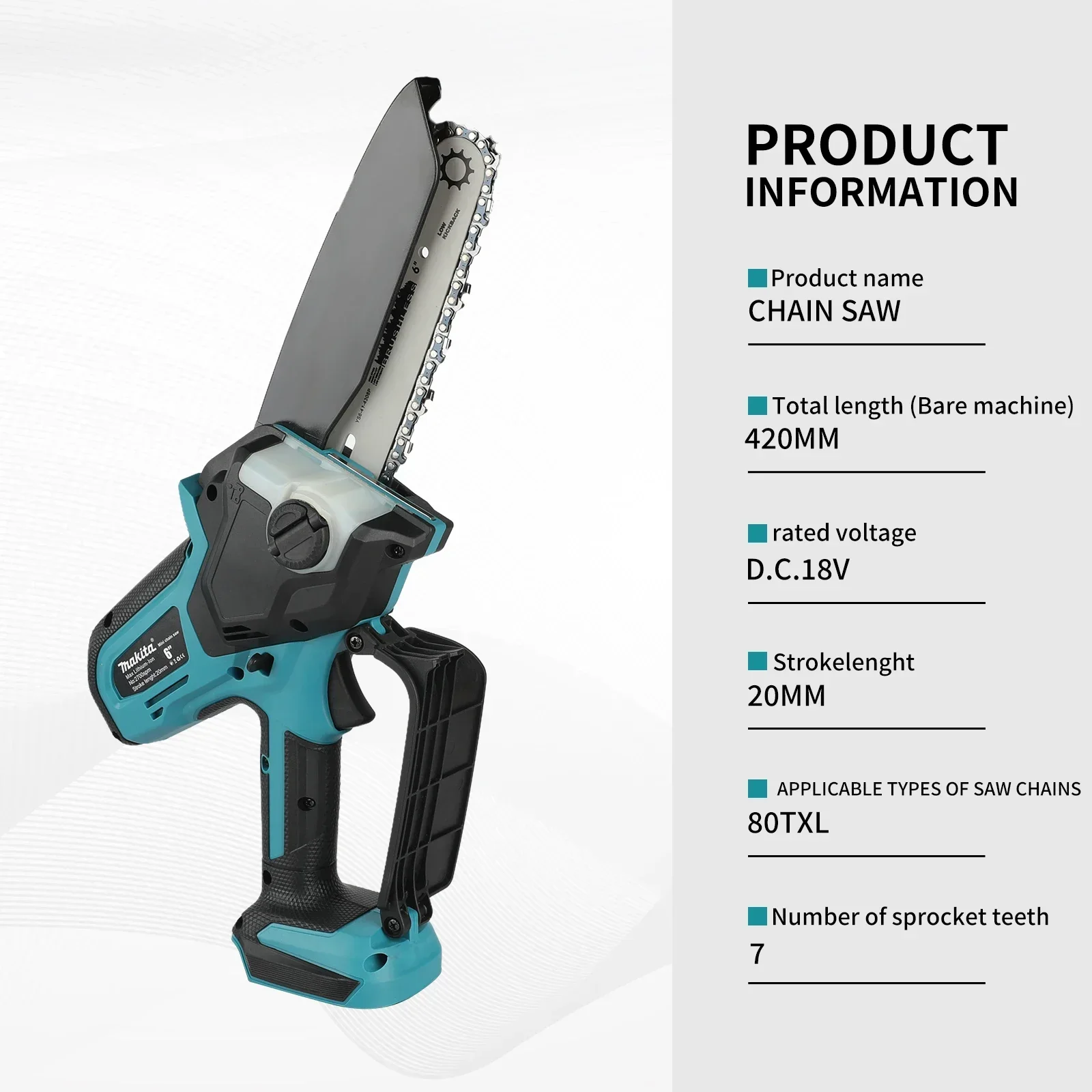 Makita UC286 6 Inch Chain Saw  - Mini Electric Chainsaw 6 Inch ulasan dan harga