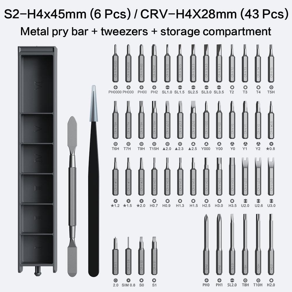 50 in 1 Precision Cordless Ele - Electric Screwdriver Rechargeable Usb ulasan dan harga