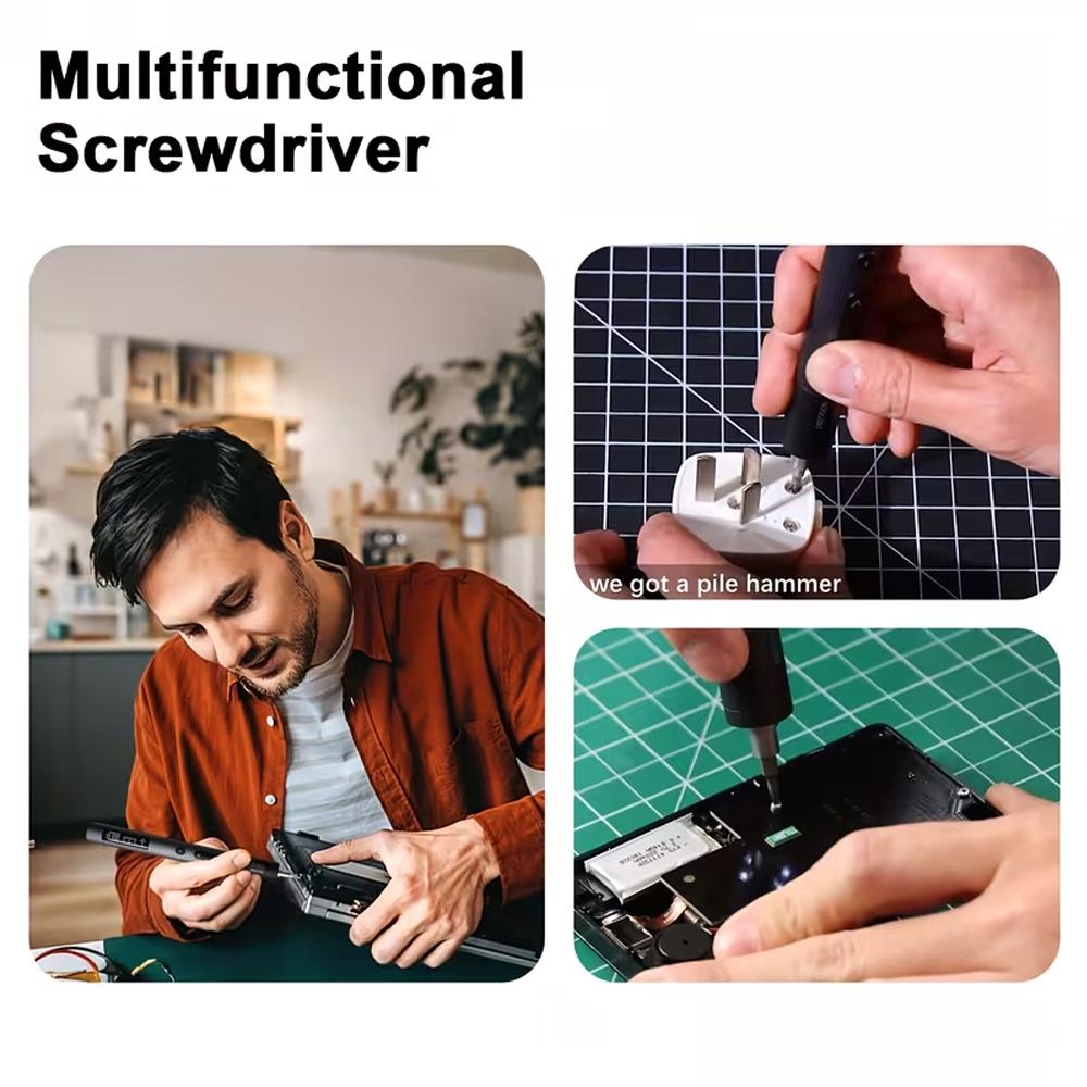 50 in 1 Precision Cordless Ele - Electric Screwdriver Rechargeable Usb ulasan dan harga