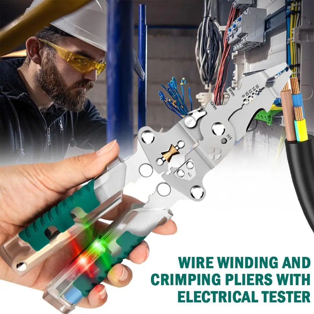Foldalbe Wire Stripping Pliers - Automatic Wire Stripper Cutter ulasan dan harga