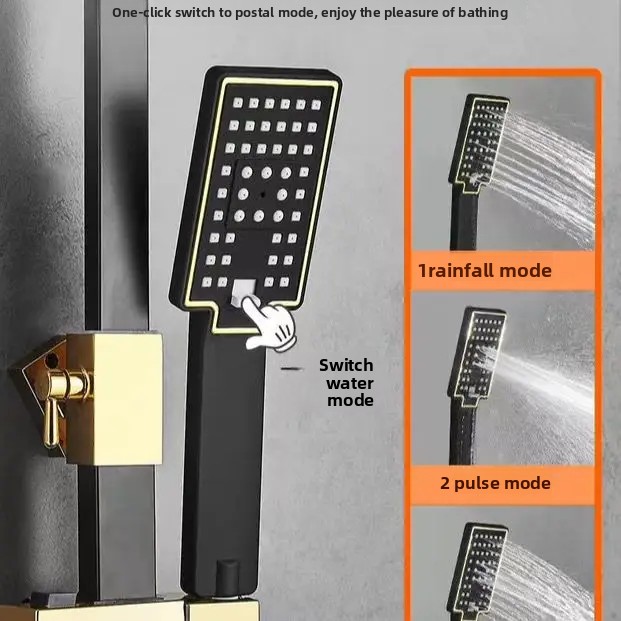 Black Gold Stainless Steel Sho - Plumbing ulasan dan harga