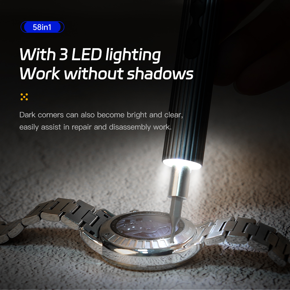 58 in 1 Electric Screwdriver S - Electric Screwdriver Rechargeable Usb ulasan dan harga