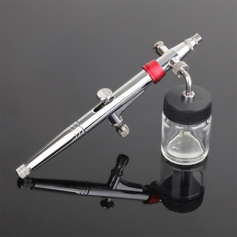 High Capacity Dual Action Rota - Airbrush Kit With Mini Compressor ulasan dan harga