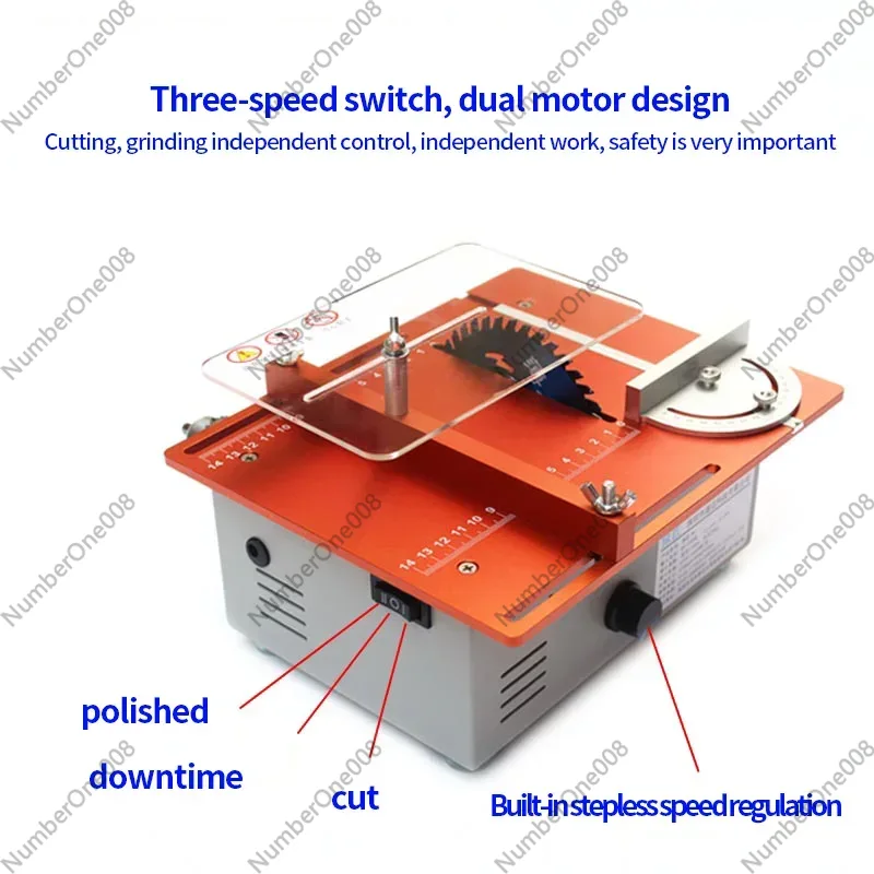 New Upgrade Multifunctional Mi - Mini Table Saw For Woodworking ulasan dan harga