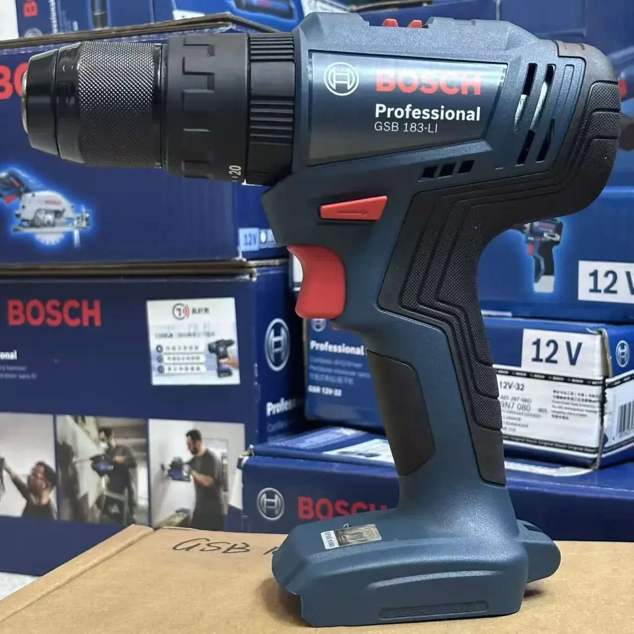 Bosch GSB 183-LI 18V Brushless - Brushless Cordless Electric Drill 18V ulasan dan harga