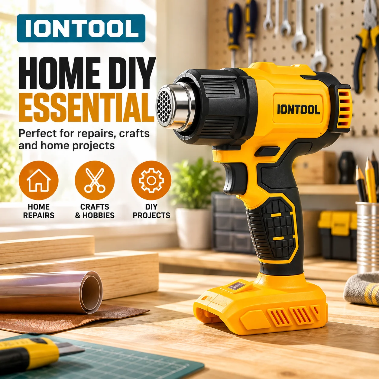 IONTOOL Brushless Cordless Hea - Cordless Heat Gun For Shrink Tubing ulasan dan harga