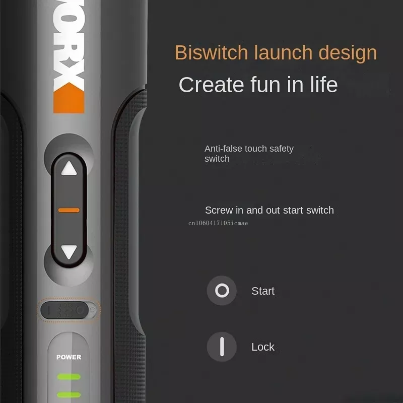 WORX  WX242 4V Electrical Scre - Electric Screwdriver Rechargeable Usb ulasan dan harga