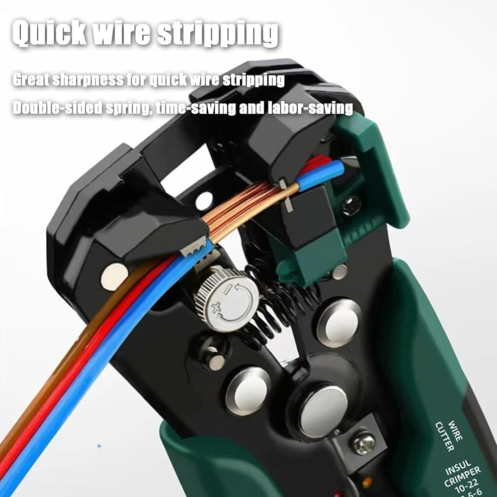 Crimper Cable Cutter Adjustabl - Automatic Wire Stripper Cutter ulasan dan harga